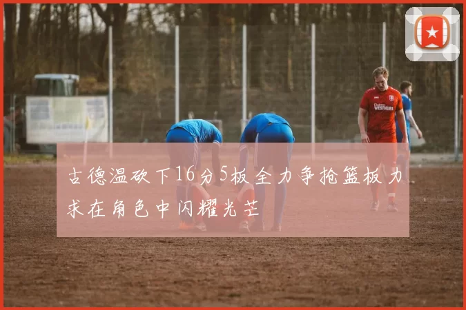 古德温砍下16分5板全力争抢篮板力求在角色中闪耀光芒
